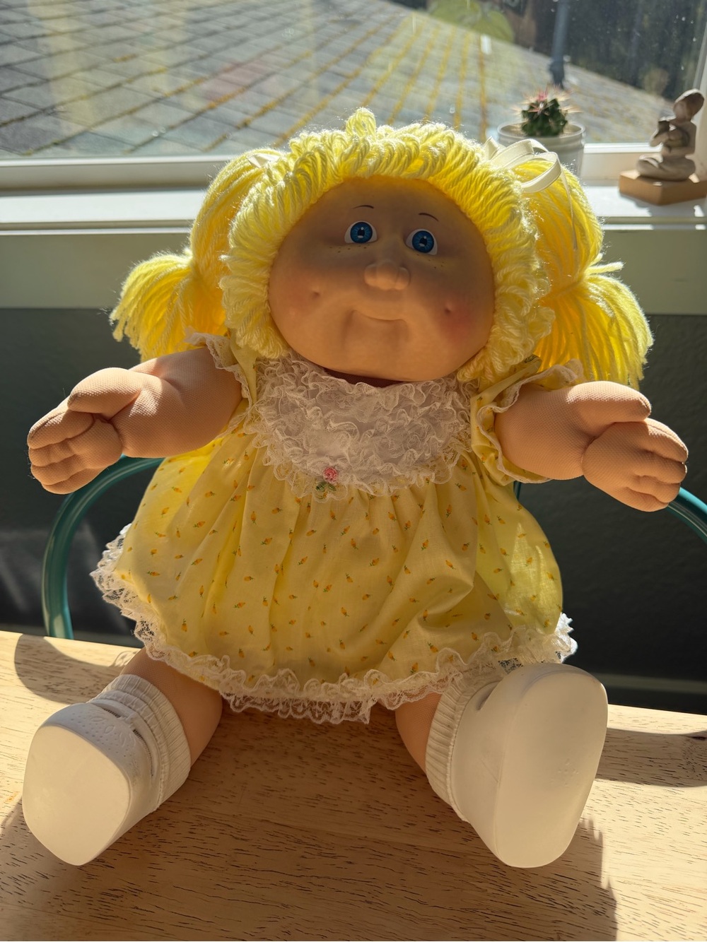 1980s Yellow haired Cabbage Patch Kid